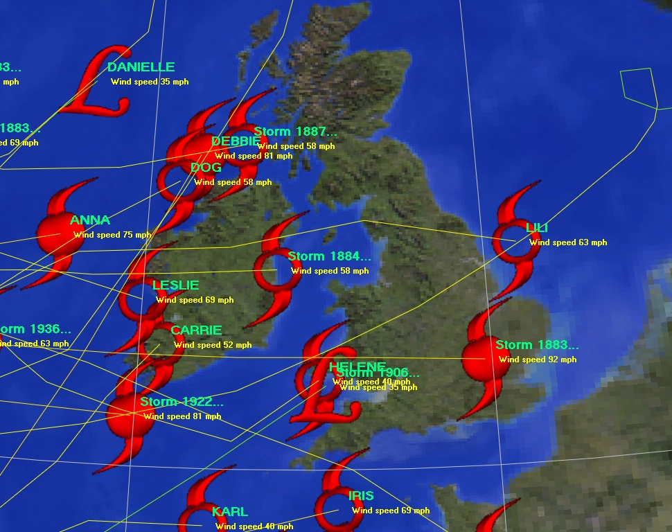 Can an Atlantic Hurricane hit the UK ? Hurricanes, Cyclones and