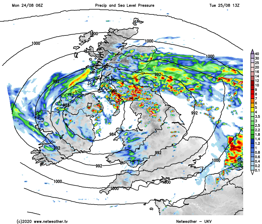 Storm Francis - Tuesday/Wednesday (25th & 26th August ...
